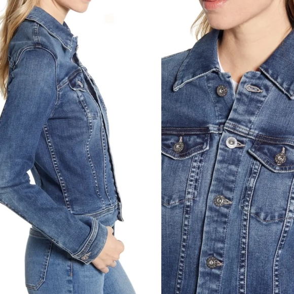 Adriano Goldschmied  cropped denim jacket - Picture 3 of 10